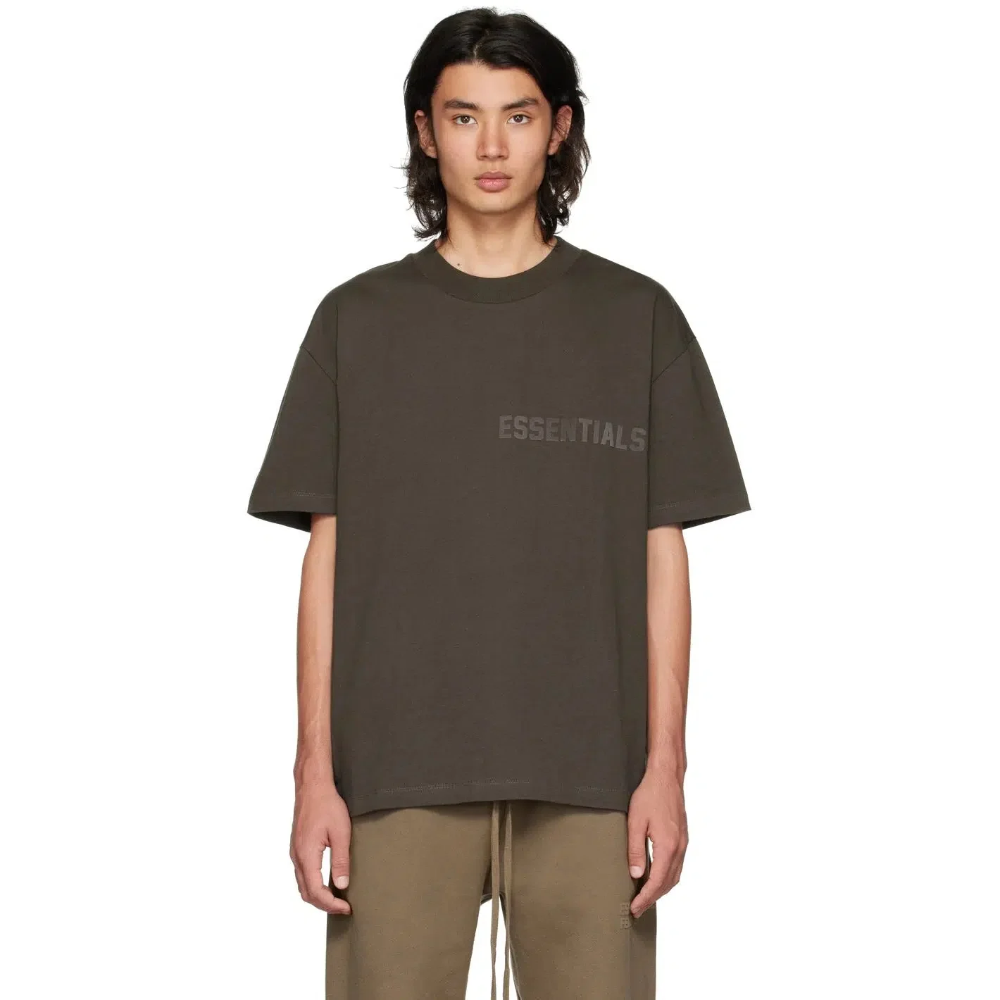 FOG - Fear Of God Essentials 'Off Black' T-Shirt