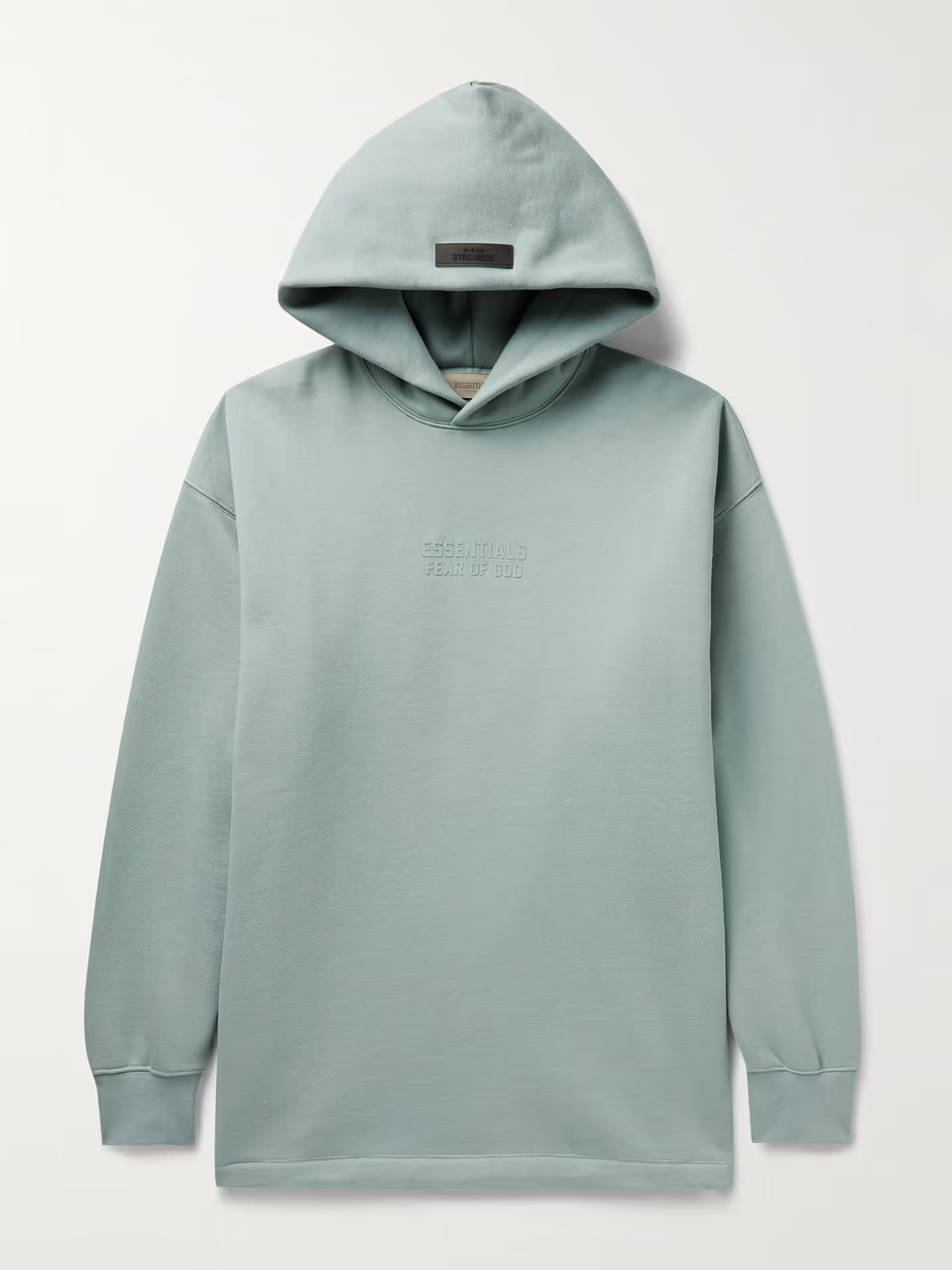 Logo-Appliquéd Cotton-Blend Jersey Hoodie