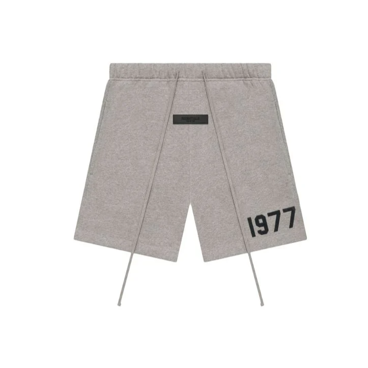 FEAR OF GOD ESSENTIALS SHORTS DARK OATMEAL