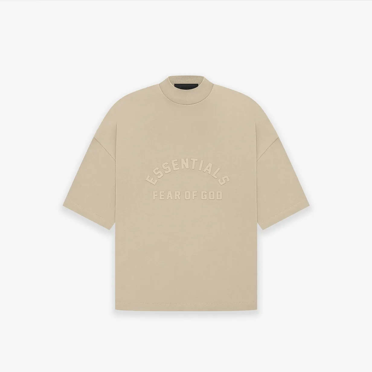 Essentials Black Collection T-shirt – Dusty Beige