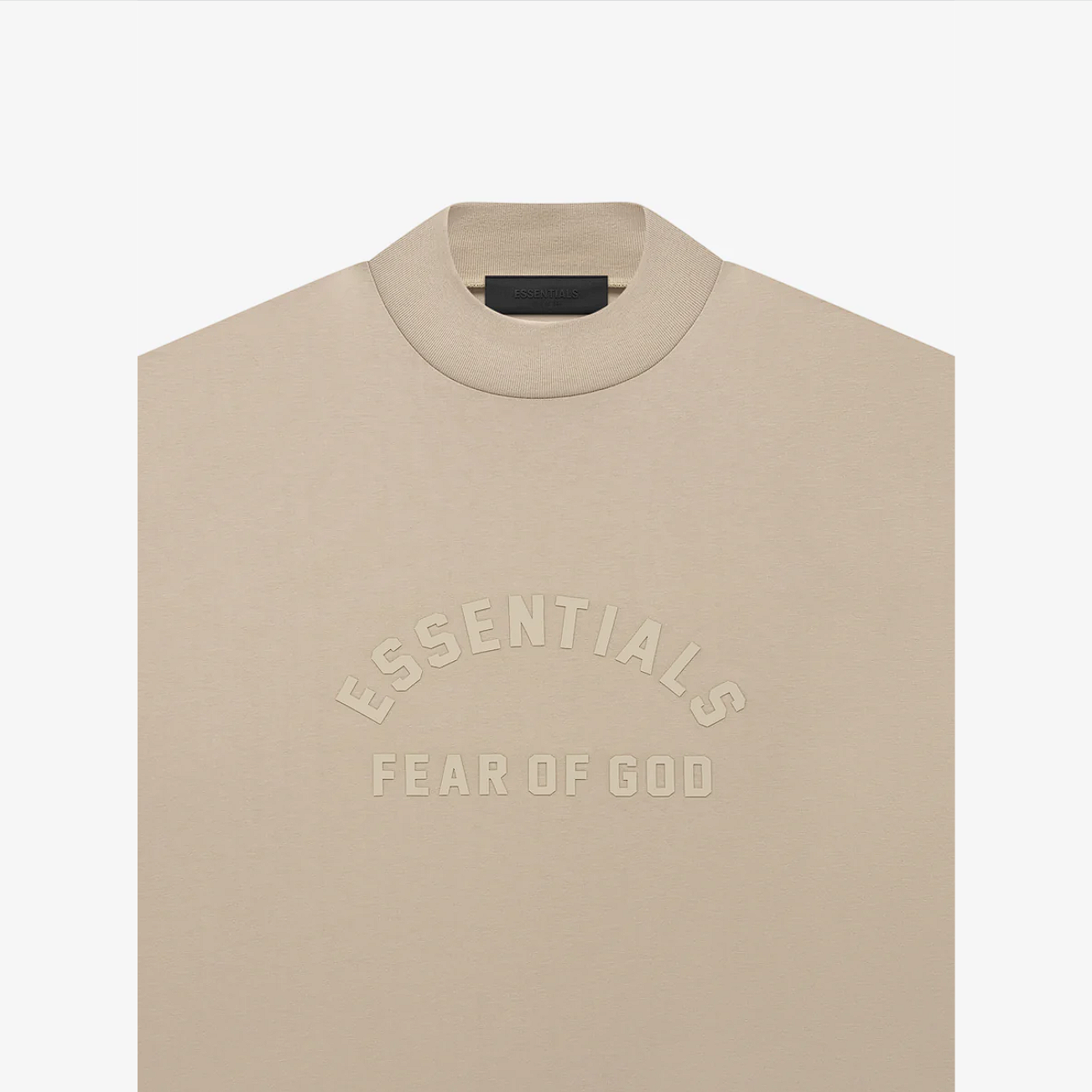 Essentials Black Collection T-shirt – Dusty Beige