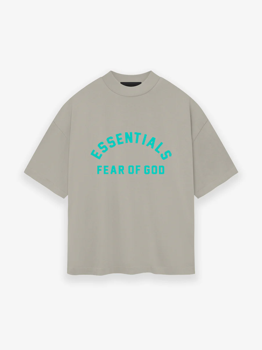 ESSENTIALS Heavy Jersey Crewneck T-shirt