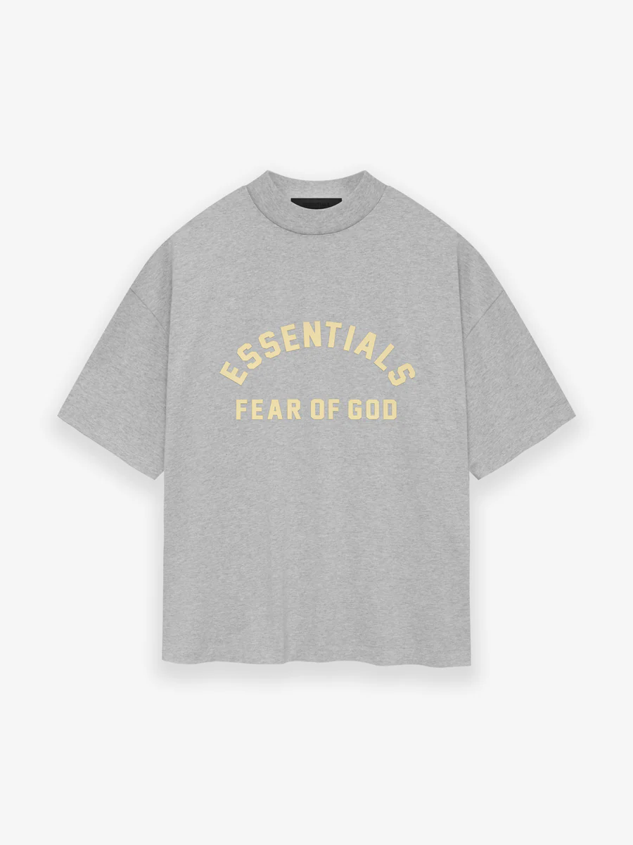 ESSENTIALS Heavy Jersey Crewneck T-shirt